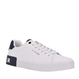 トミーヒルフィガー スニーカー メンズスケートボード ロゴ オールシーズン ホワイトTOMMY HILFIGER TM RACKLIN SNEAKERRACKLIN WHITE 140