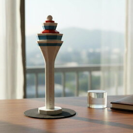 空港管制塔 模型 リアルミニチュア バランス設計 清潔ライン スケールディテール 層状オブザーバー コンパクト性 キャビネット飾り付け モデル愛好家に適用 1 400