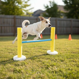 犬用アジリティトレーニング ブルーセット 犬用アジリティキット フォームカバー付きペットスポーツ用品