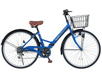 楽天市場】自転車 26インチ（カラーブルー）（折りたたみ自転車 