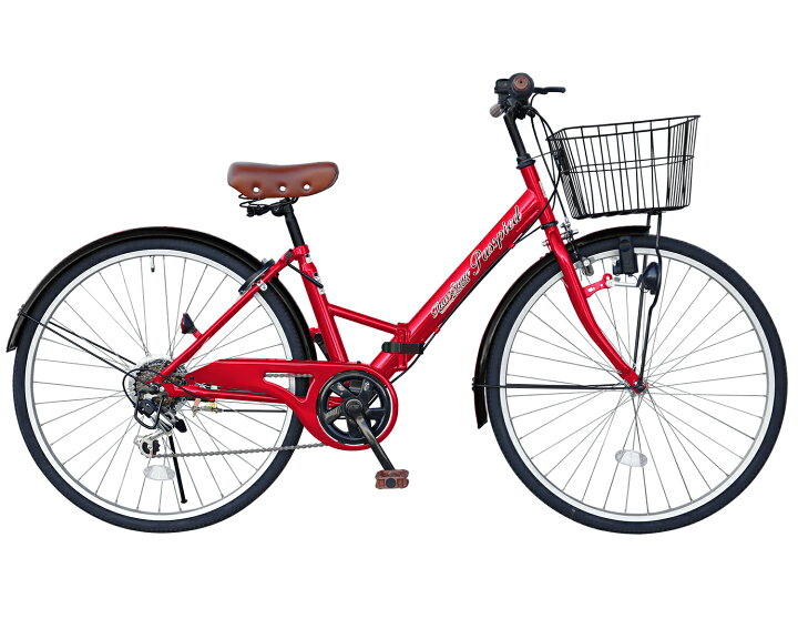 楽天市場】折りたたみ自転車 シティサイクル 26インチ ［TS26B 