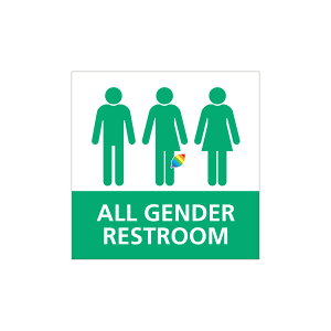 gC}[NXebJ[ I[WF_[ ALL GENDER RESTROOM [ TL-120-GE12 ] i×O[jsNgOV[