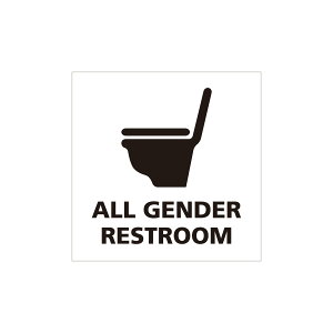 gC}[NXebJ[ I[WF_[ ALL GENDER RESTROOM [ TL-120-GE13 ] ix[X/jsNgOV[