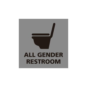 gC}[NXebJ[ I[WF_[ ALL GENDER RESTROOM [ TL-120-GE14 ] iO[x[X/jsNgOV[