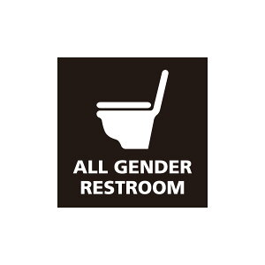 gC}[NXebJ[ I[WF_[ ALL GENDER RESTROOM [ TL-120-GE16 ] ix[X/jsNgOV[