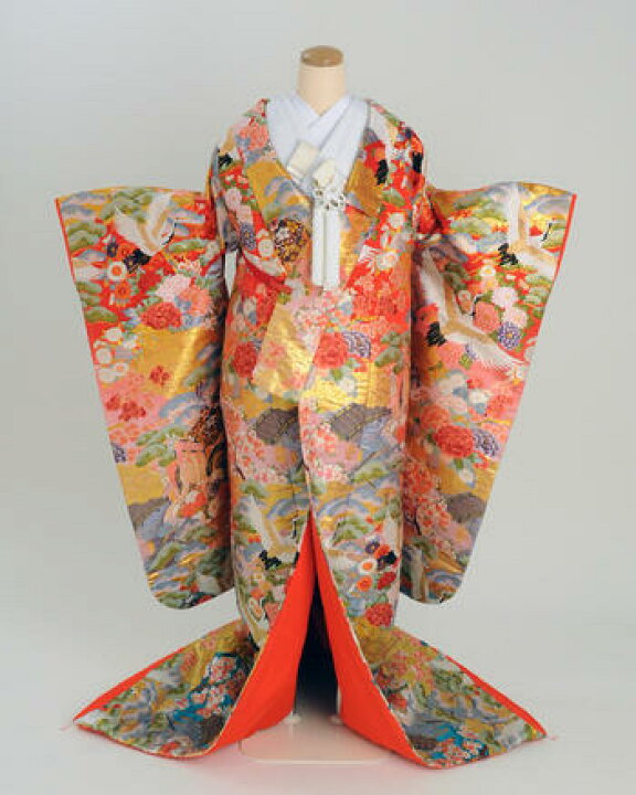 楽天市場】【 ポイント5倍/感謝SALE】色打掛 フルセット レンタル「平安四季の舞」k336【打掛セット/結婚式/レンタル/披露宴/和装/花嫁衣裳/赤 打掛/送料無料(一部地域を除く)】【レンタル】 : レンタルとギフト『しあわせ創庫』