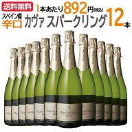 【送料無料】【12本まとめ買い】＜簡易包装商品＞ グラン・リベンサ カヴァ ブリュット 12本 セット 辛口…
