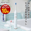 ポイント10倍 【電動歯ブラシ】 音波歯ブラシ ホワイトソニック 音波振動歯ブラシ White Sonic ホワイト・ソニック デンタルケア ホワイトニング 充電式 TB9071A 音波振動で美しい歯へ！ ★