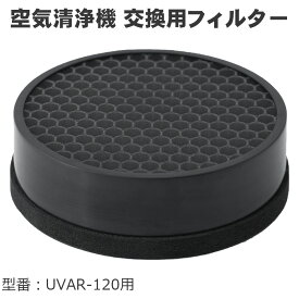 空気清浄機(UVAR-120)　専用交換フィルター HEPAフィルター 三層構造フィルター 活性炭フィルター ★