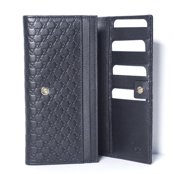 楽天市場】グッチ GUCCI 二つ折り 長財布 ブラック 449396 BMJ1G 1000 