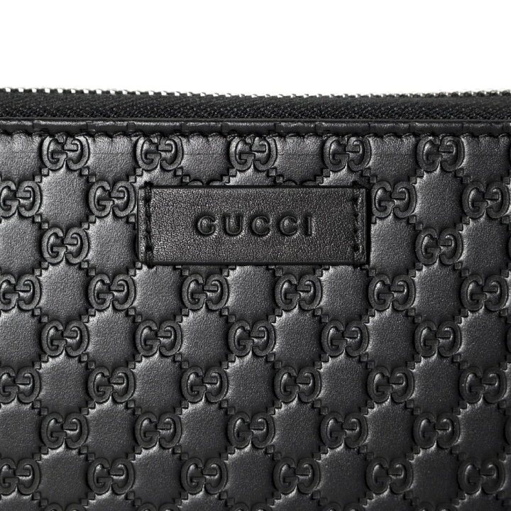 楽天市場】グッチ GUCCI マイクログッチシマレザー ジップアラウンド  