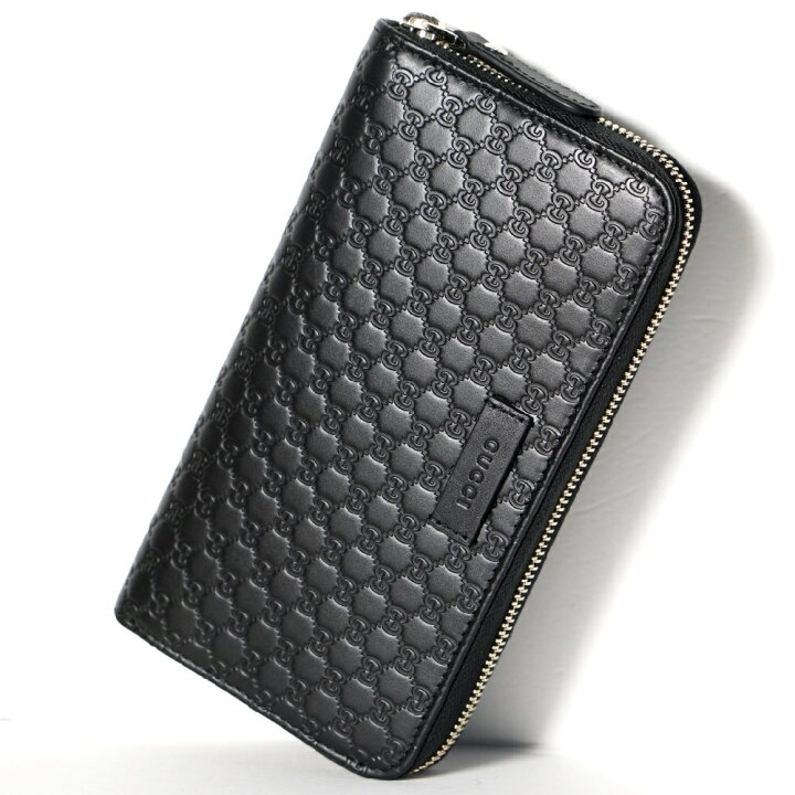 楽天市場】グッチ GUCCI マイクログッチシマレザー ジップアラウンド  
