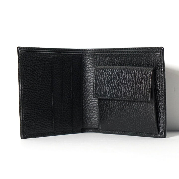 楽天市場】GUCCI グッチ メンズ 二つ折り 財布 ブラック 150413 G1XWN 