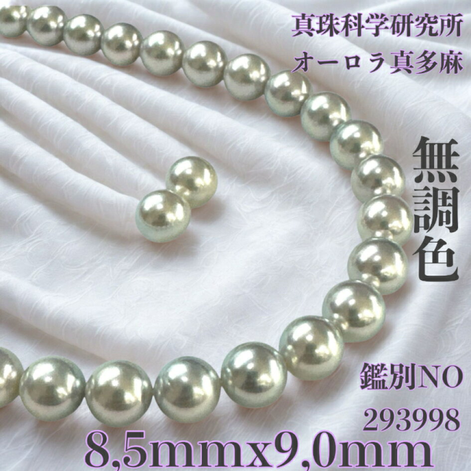 楽天市場 | 柴崎真珠店 楽天市場店 - オーロラ真多麻8.5mm 