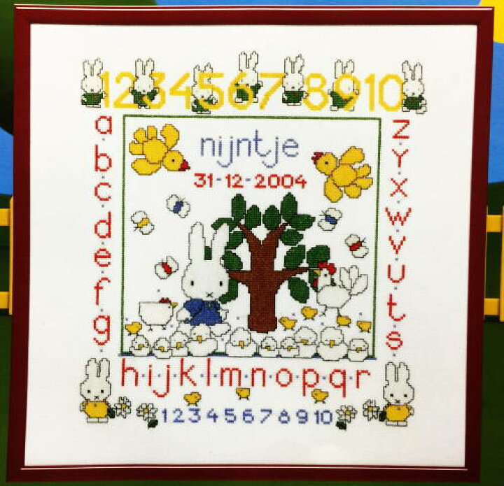 楽天市場 ｍｉｆｆｙ キャラクター クロスステッチ刺しゅうキット オランダ Dick Bruna ディック ブルーナ 輸入 上級者 230 276 クロスステッチ手芸雑貨シーボンヌ