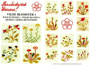 t NXXeb`hJ} A VILD BLOMSTER 1 쐶̉ Haandarbejdets Fremme f}[N k 52-2101