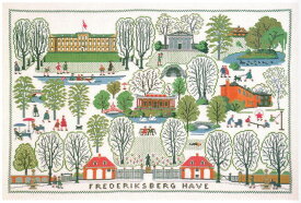 フレメ クロスステッチ刺繍キット フレデリックスベル公園 輸入 デンマーク 北欧 上級者 30-3083
