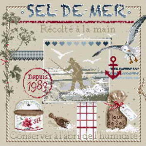 �}�_�����t�F �N���X�X�e�b�` �h�J �L�b�g �y Sel de Mer - �ō����̓V�R�C�� - �z Madame La Fee �A�� Lin �㋉�� �t�����X 154