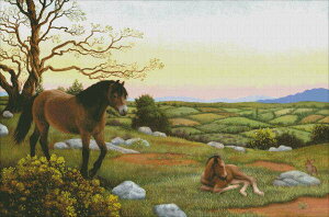 Heaven And Earth Designs NXXeb`hJ} A HAED ㋉ Ruth Sanderson Ŗen Asleep On the Moor Sʎh