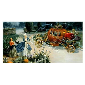 Heaven And Earth Designs NXXeb`hJ} A HAED ㋉ Ruth Sanderson Vf̂ڂ̔n Cinderella's Coach Sʎh