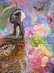 Heaven And Earth Designs NXXeb`hJ} HAED A ㋉ Josephine Wall PԗH/qAJ^en Mini Painted Lady Sʎh