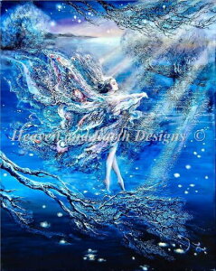 Heaven And Earth Designs �N���X�X�e�b�`�h�J�}�� HAED �㋉�� Josephine Wall �������肪����ꏊ Where Moon Beams Fall �S�ʎh��