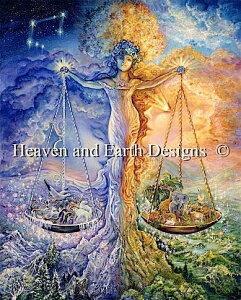 HAED NXXeb`hJ} Heaven And Earth Designs A ㋉ Josephine Wall V Libra Sʎh