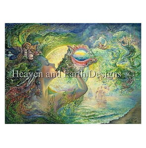 Josephine Wall NXXeb`hイ`[g HAED } yMini Call of The Seaz Heaven And Earth Designs |  a