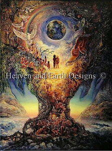 NXXeb`hJ} Heaven And Earth Designs A HAED ㋉ Josephine Wall N̎/a̎ Millennium Tree-Tree of Peace Sʎh