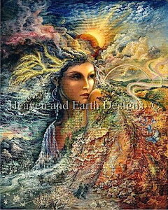 Heaven And Earth Designs NXXeb`hJ} HAED A ㋉ Josephine Wall l{f/nEE΁E Spirit of The Elements Sʎh