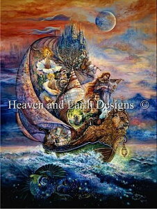 NXXeb`hJ} HAED Heaven And Earth Designs A ㋉ Josephine Wall Cւ̍qC Voyage to Murrlis Sea Sʎh