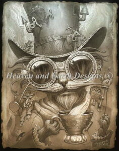 Heaven And Earth Designs NXXeb`hJ} HAED A ㋉ Jeff Haynie X`[pNȔLpp Steam Punk Cat Daddy Color Sʎh