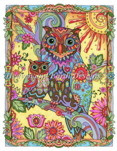 Heaven And Earth Designs NXXeb`hJ} HAED A ㋉ Marjorie Sarnat tNEƐԂ Owl And Baby Sʎh