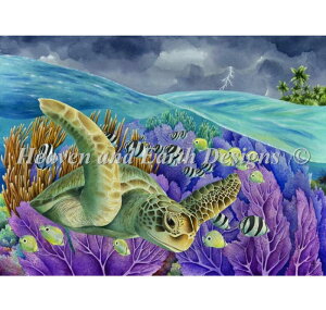 Heaven And Earth Designs �N���X�X�e�b�`�h�J�}�� HAED �㋉�� Bente Schlick ���V�� Stormy Weather �S�ʎh��