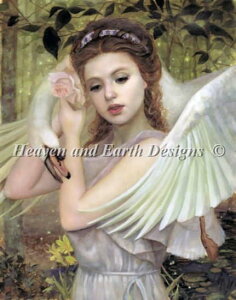 �N���X�X�e�b�`�h�J�}�� Heaven And Earth Designs HAED �㋉�� Annie Stegg ���_�Ɣ��� Leda and the Swan �S�ʎh��