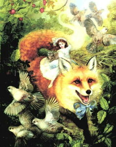 �N���X�X�e�b�`�h�J�}�� Heaven And Earth Designs HAED �㋉�� Annie Stegg �ς�� Renard And The Strawberries �S�ʎh��