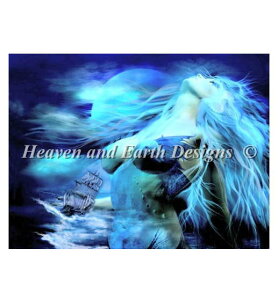 �N���X�X�e�b�`�h�J�}�� Heaven And Earth Designs HAED �㋉�� Carol Cavalaris ���̋R�� Storm Rider �S�ʎh��
