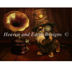 Heaven And Earth Designs NXXeb`hJ} HAED A ㋉ Babette VanDenBerg X`[pNȌ Steampunk Dog Sʎh