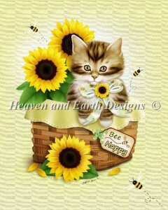 Heaven And Earth Designs �N���X�X�e�b�`�h�J�}�� HAED �A�� �㋉�� Melissa Dawn �n�`�ƔL Bee Happy �S�ʎh��