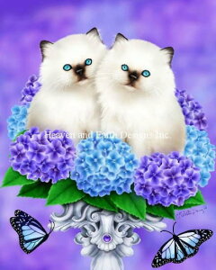 Heaven And Earth Designs NXXeb`hJ} HAED A ㋉ Melissa Dawn t̔L The Cats of Spring Sʎh