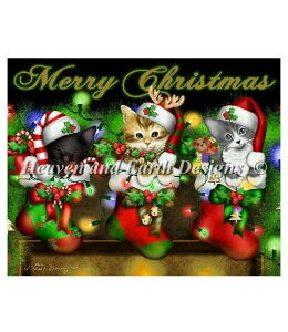 Heaven And Earth Designs NXXeb`hJ} HAED A ㋉ Melissa Dawn NX}XXgbLO̎qL Purrfect Stocking Stuffers Sʎh