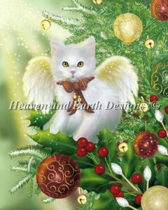Heaven And Earth Designs �N���X�X�e�b�`�h�J�}�� HAED �A�� �㋉�� Melissa Dawn �N���X�}�X�̊y���� Yuletide Joy �S�ʎh��