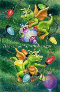 Heaven And Earth Designs NXXeb`hJ} HAED A ㋉ Randal Spangler NX}Xc[̏ Trimming the Tree RS Sʎh