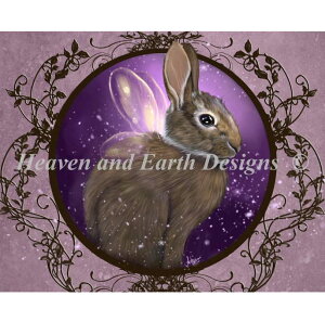 Heaven And Earth Designs �N���X�X�e�b�`�h�J�}�� HAED �㋉�� Ash Evans ���p�� Lapin �S�ʎh��