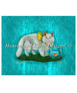 Heaven And Earth Designs �N���X�X�e�b�`�h�J�}�� HAED �㋉�� Ash Evans ���� Pisces AE �S�ʎh��