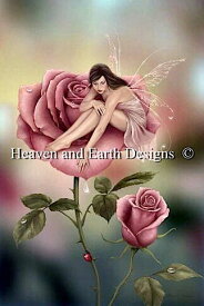 Heaven And Earth Designs クロスステッチ刺繍図案 HAED 輸入 上級者 Rachel Anderson ローズ Rose-Anderson 全面刺し