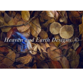 Heaven And Earth Designs クロスステッチ刺繍図案 HAED 輸入 上級者 Selina Fenech 秋の眠り Autumn Slumber 全面刺し
