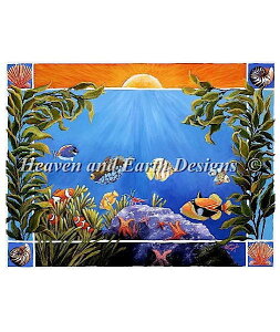 Heaven And Earth Designs NXXeb`hJ} HAED A ㋉ Lynn Fogel 썑̊Cm Tropical Sealife Sʎh