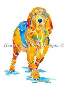 Heaven And Earth Designs �N���X�X�e�b�`�h�J�}�� HAED �A�� �㋉�� Jo Lynch �u���b�h�n�E���h�E�T���_�[ Bloodhound Thunder