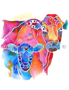Heaven And Earth Designs NXXeb`hJ} HAED A ㋉ Jo Lynch 쐼̋̐eq Southwest Cow and Calf